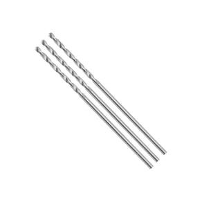 Kit 3 brocas mourão madeira extra longas 3 p 1/4 250mm 6mm