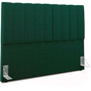 Cabeceira Cama Box Casal Queen 160cm Dália W01 Bouclê Verde