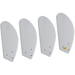 Jogo 4 pás para ventilador volare mini fly branco
