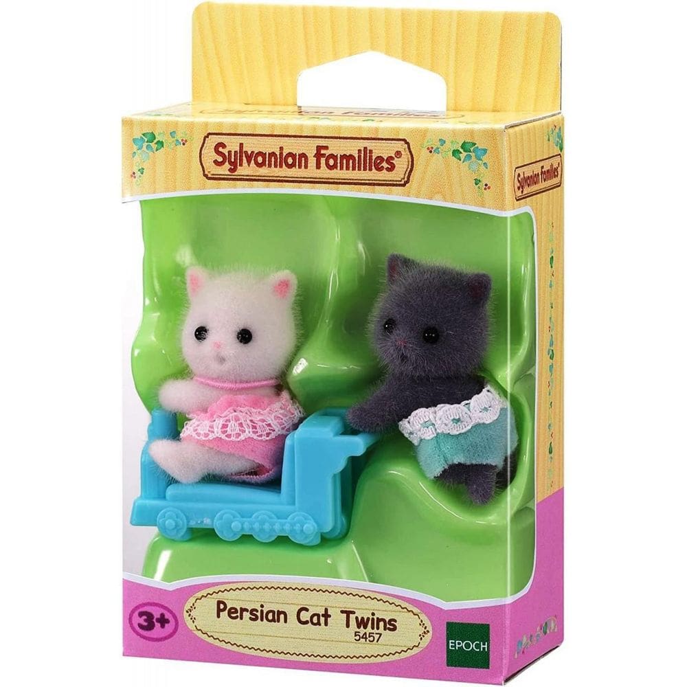 Sylvanian families gemeos gato persa divertido epoch 5457