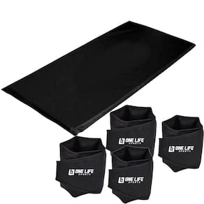 Kit caneleira peso 3 e 4kg - par + colchonete