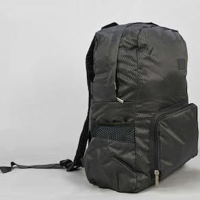 Mochila Escolar Viagem Bolsa Academia Unissex Dobrável Cinza CBRN17614