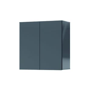 Armário Aéreo Aliex 02 Portas Cinza