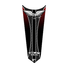 Adesivo Faixa Gravata Tanque Moto Honda Asa Cor Preto