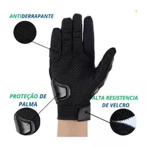 Luva para moto barata impermeavel motoqueiro termica touch
