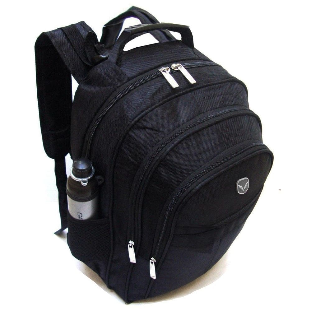 Mochila bolsa masculina feminina para notebook 15.6 preta