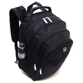 Mochila bolsa masculina feminina para notebook 15.6 preta