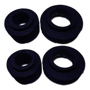 04 calço de mola dianteiro 4cm e traseiro 5cm toyota etios