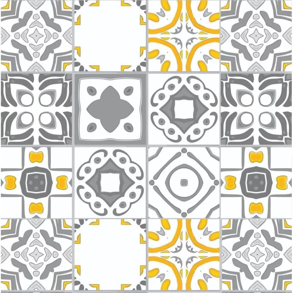 Papel de parede cozinha 3m lavavel autoadesivo azulejo