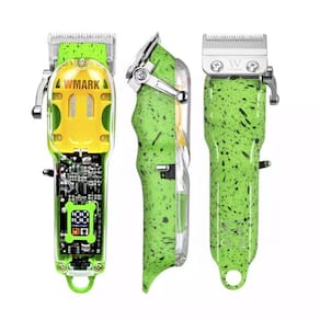 Máquina de cortar cabelo wmark ng-308 sem fio profis. verde