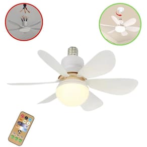 Ventilador de teto 3 velocidades potente com controle 60w