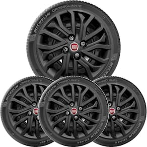 4x calota fiat palio siena novo uno aro 14 preto 295cb