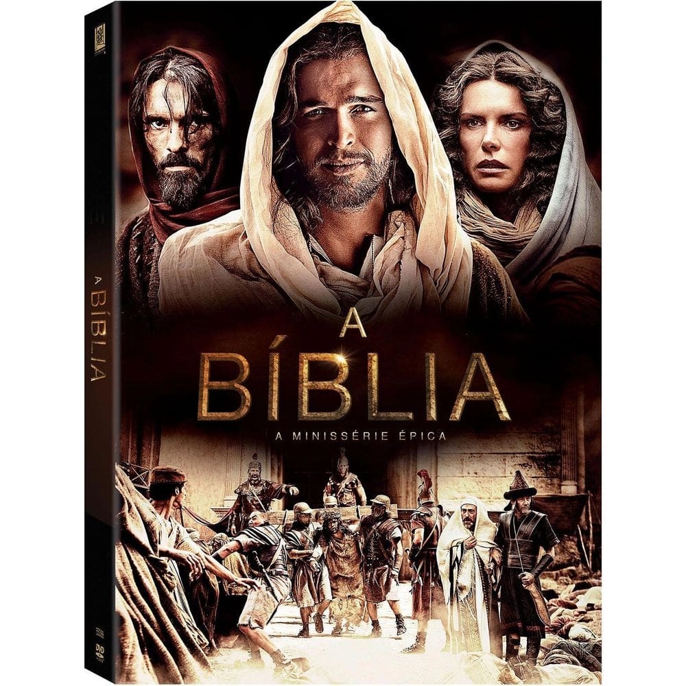 Box a bíblia - a minissérie épica -  dublado 4 dvd`s