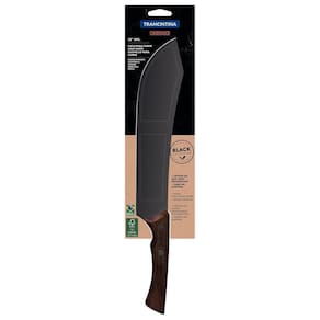 Faca para churrasco tramontina profissional aço black 10pol