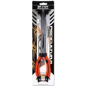 Alicate para pesca multiuso bico curvo aço v-fox df-1101