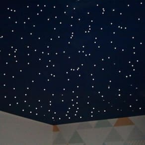 Kit fibra ótica 300 branco misto noite estrelado quarto teto