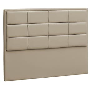 Cabeceira Casal Tallin P04 140 Cm Suede Bege