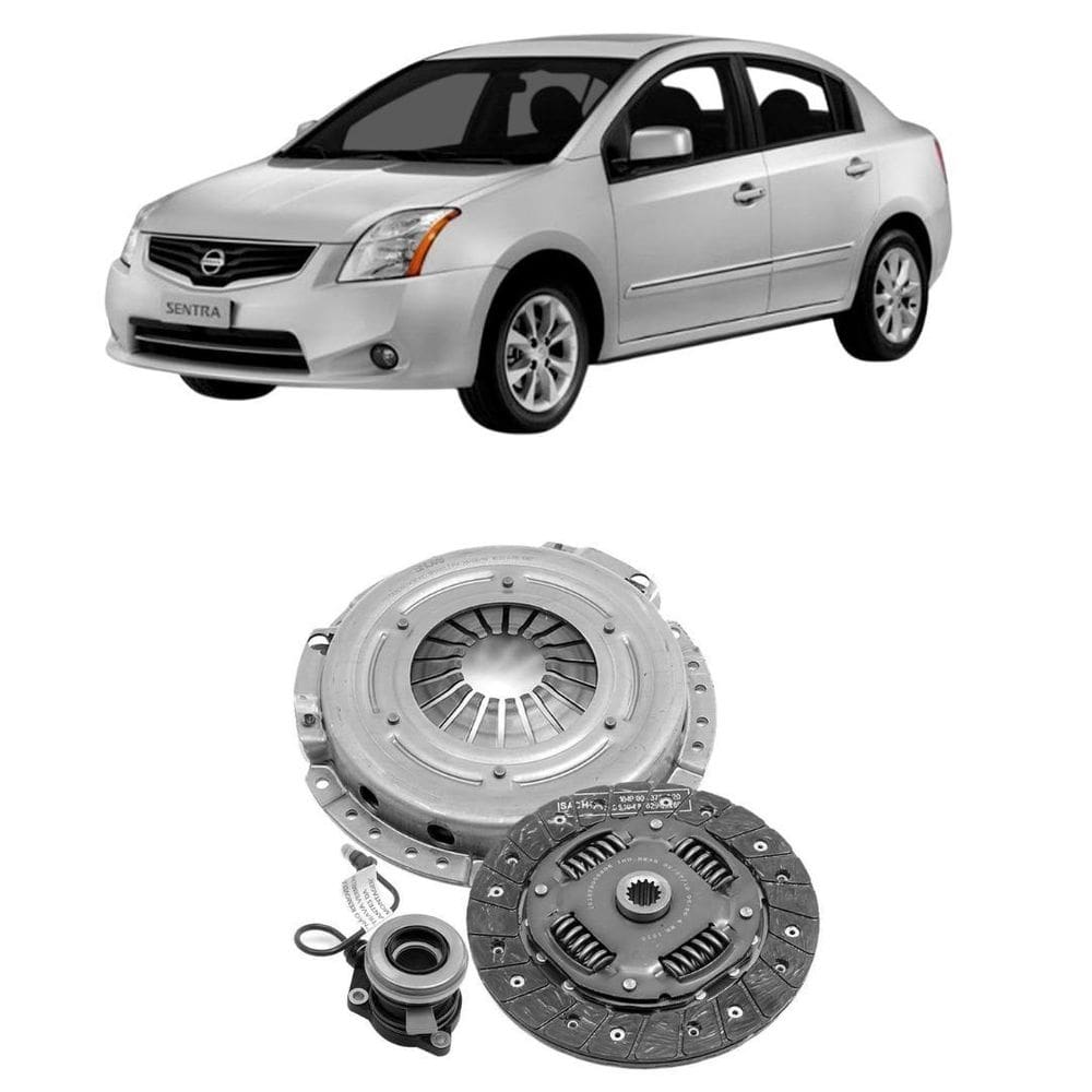 Kit embreagem sentra 1.8/2.0 2008 2009 2010 2011 2012 2013