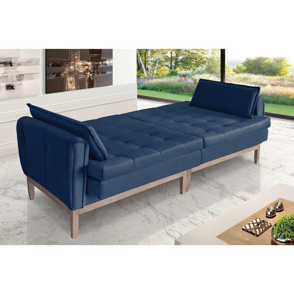 Sofá Cama Rivieira 2,70m-azul