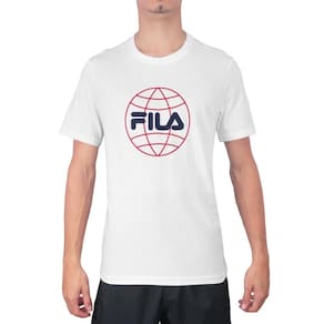 Camiseta Fila Worldwide Branca