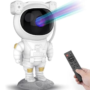 Projetor astronauta estrela | luz noturna led