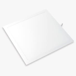 Kit 3 Painéis Led Embutir 40w Quadrado 62x62 Cm Branco Frio