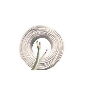 Cabo híbrido 8 vias + alimentação 2x24 awg 200m branco