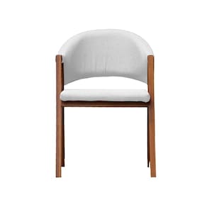 Cadeira de Jantar Essencial Luxo Sintético Branco