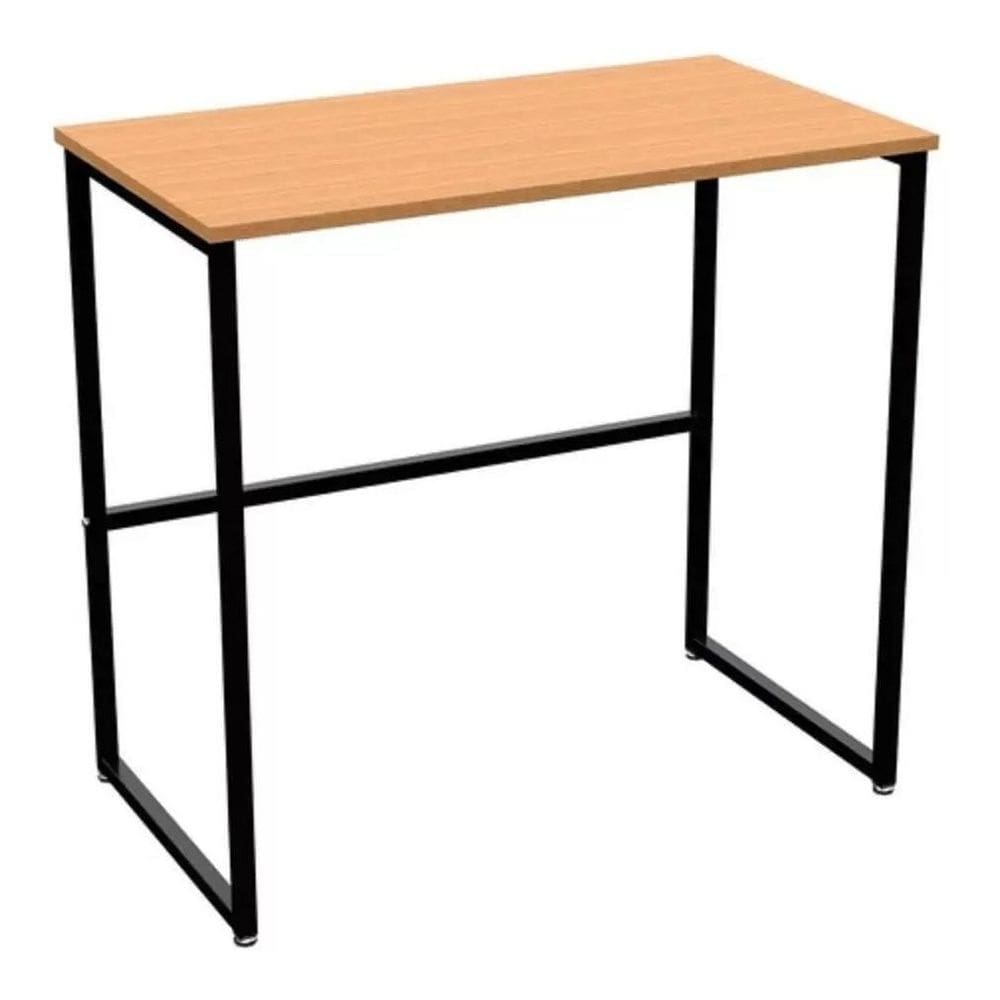 Mesa para notebook madeira escrivaninha estação de trabalho