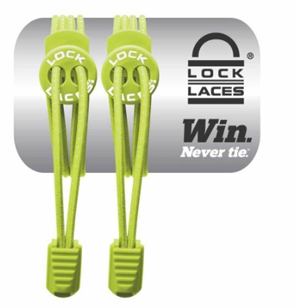 Cadarço elastico lock laces verde