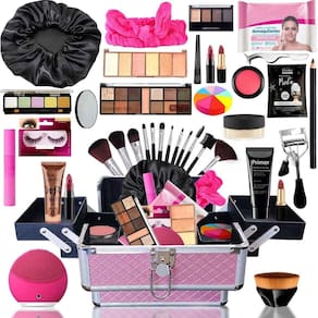 Maleta completa de maquiagem, itens premium top de linhabz80