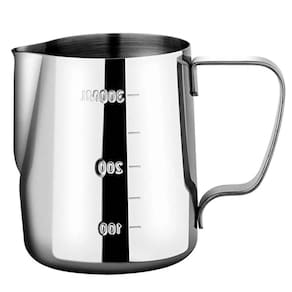 Jarra inox cremeira pitcher 350ml leiteira barista americana