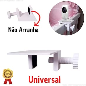 Suporte baba eletronica universal p berço e cama com câmera