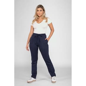 Calça 7860 Azul Moletom Bella Canvas [F075]