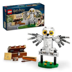 Lego 76425 harry potter - hedwigtm na rua dos alfeneiros n4