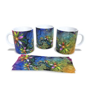 Canecas de Porcelana Coleção Fores