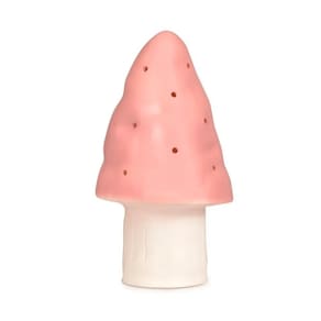 Luminária Abajur Infantil Cogumelo Rosa Vintage Pequena - Egmont Toys