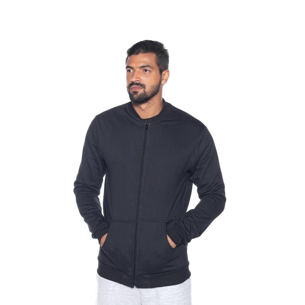 Bomber Moletom 7862 Preta [F075]