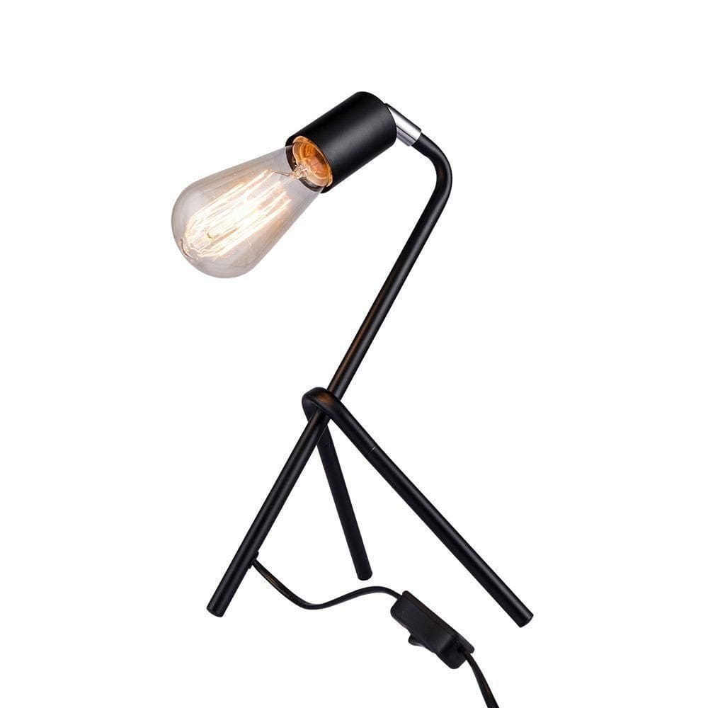 Luminária Abajur Taschibra Stand Preto E27 Bivolt