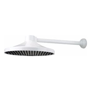 Ducha chuveiro fria cascata para piscina 6 polegadas branco