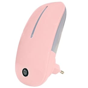 Luz Guia Noturno Collors Com Sensor Taschibra 1w Bivolt Rosa