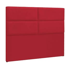 Cabeceira Queen Berlim P04 160 Cm Suede Vermelho
