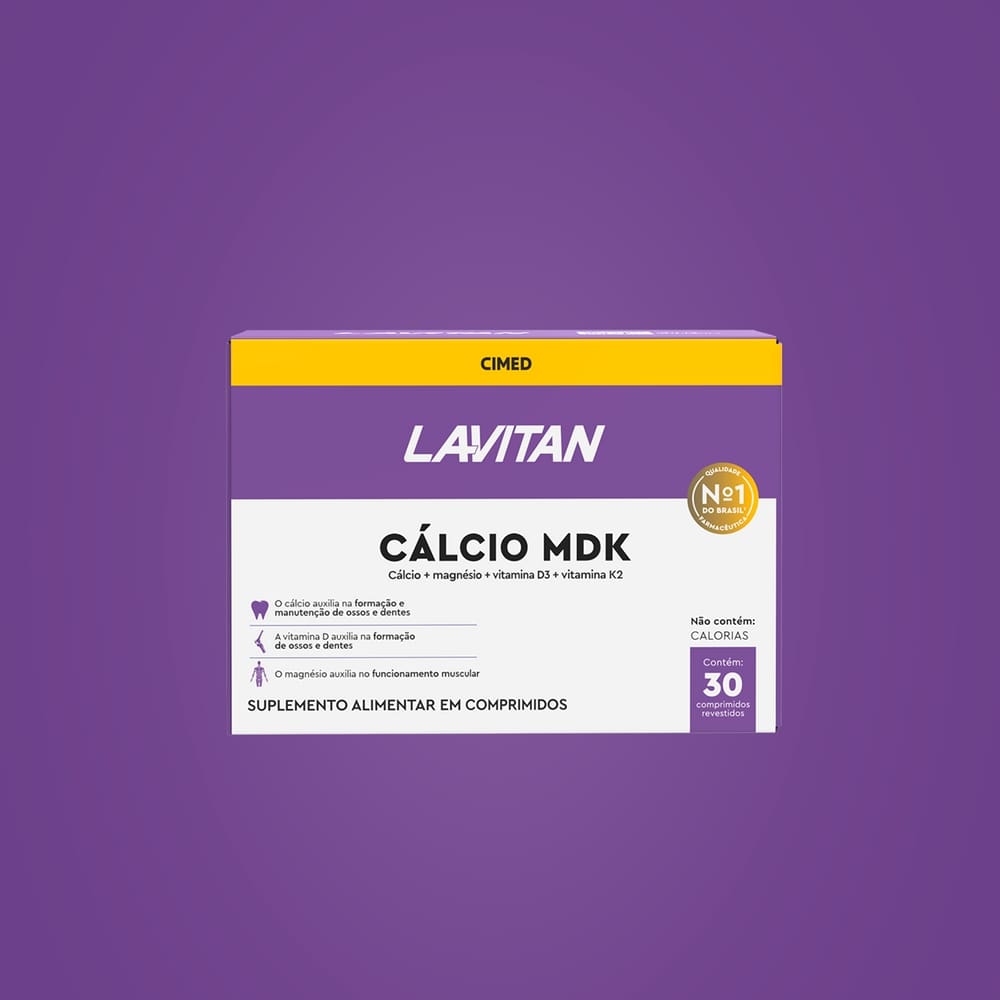Calcio Mdk C/30Cpds