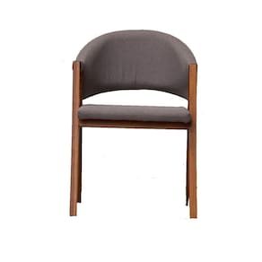 Cadeira de Jantar Essencial Luxo Veludo Cinza