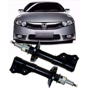 Par de amortecedor dianteiro new civic 1.8 16v - 2006 a 2011