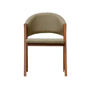 Cadeira de Jantar Essencial Luxo Veludo Cappuccino