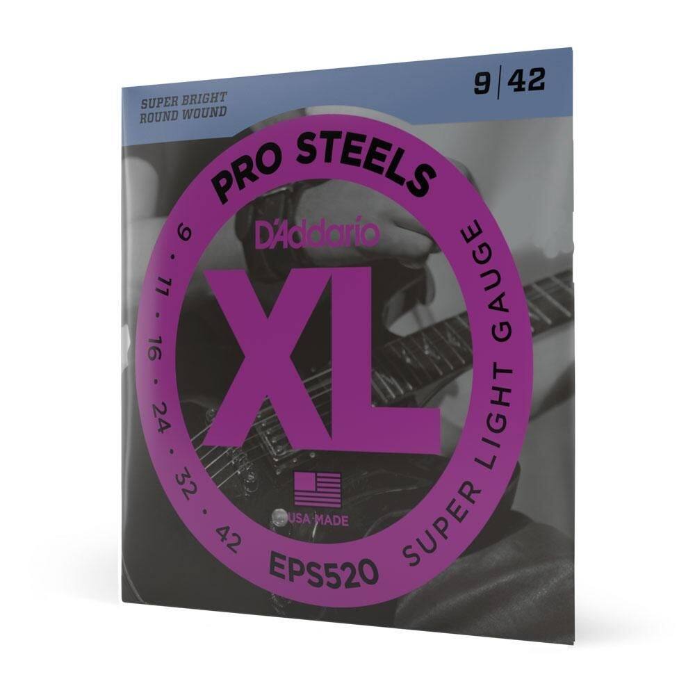 Encordoamento Guitarra 09-42 D Addario XL Pro Steels EPS520 [F035]