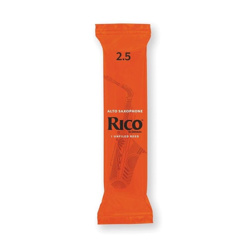 Palheta Sax Alto 2.5 (Unidade) D Addario Rico 50/RJA0125-B50 [F035]