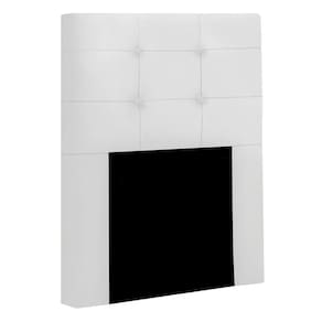 Cabeceira Solteiro Heloísa I02 90 Cm Corino Branco