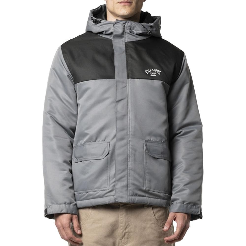 Jaqueta Billabong Puffer II Bicolor WT24 Masculina Cinza